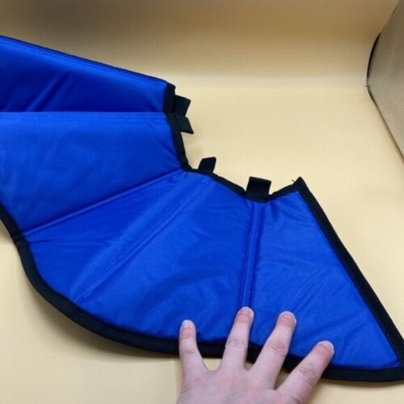 METLIGT Dog Cone Collar Buckle Clips Medium Soft Recovery Adjustable Foldable - Picture 2 of 4